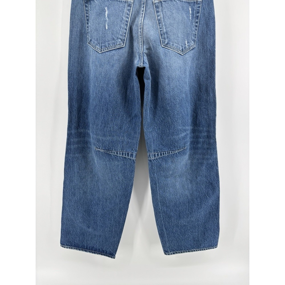 NWOT AMO Sandra Baggy Jeans Sz 25 (Meas 28) Barrel Wide Leg Cottagecore MSRP 318 - Picture 10 of 16